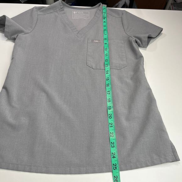 Figs Catarina One-Pocket Scrub Top Size XXS Dark Space Grey - Picture 5 of 9